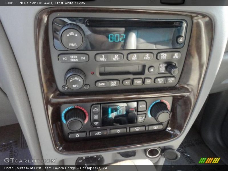 Frost White / Gray 2006 Buick Rainier CXL AWD