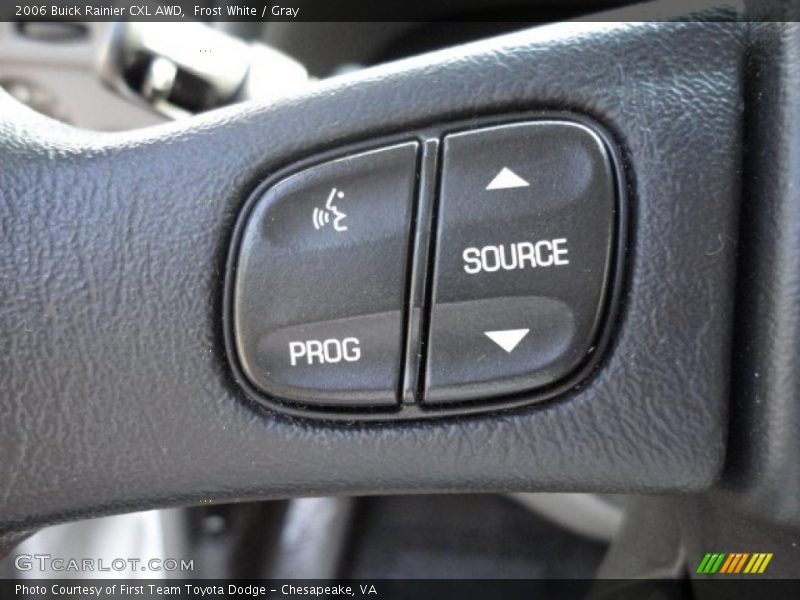 Frost White / Gray 2006 Buick Rainier CXL AWD