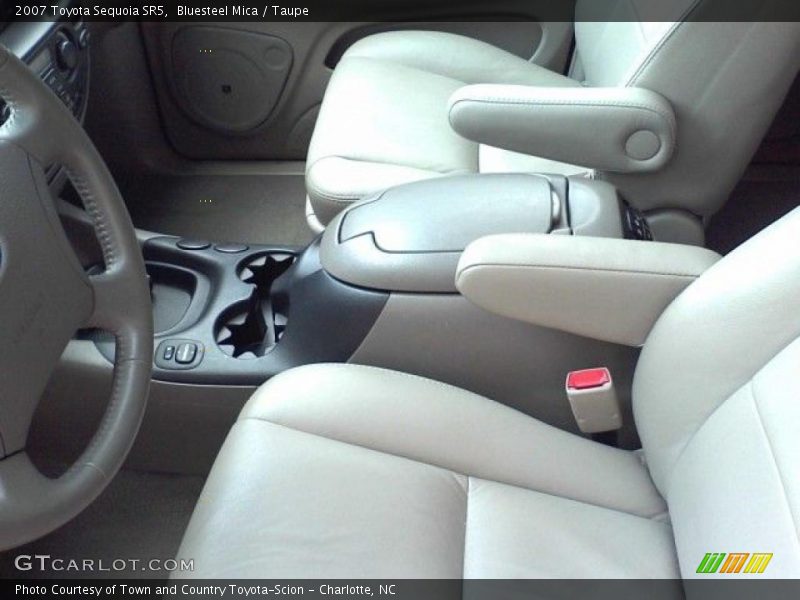 Bluesteel Mica / Taupe 2007 Toyota Sequoia SR5