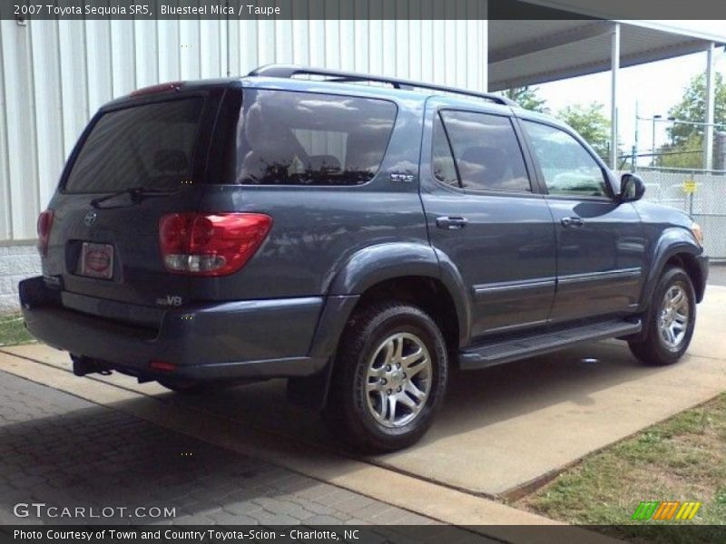 Bluesteel Mica / Taupe 2007 Toyota Sequoia SR5