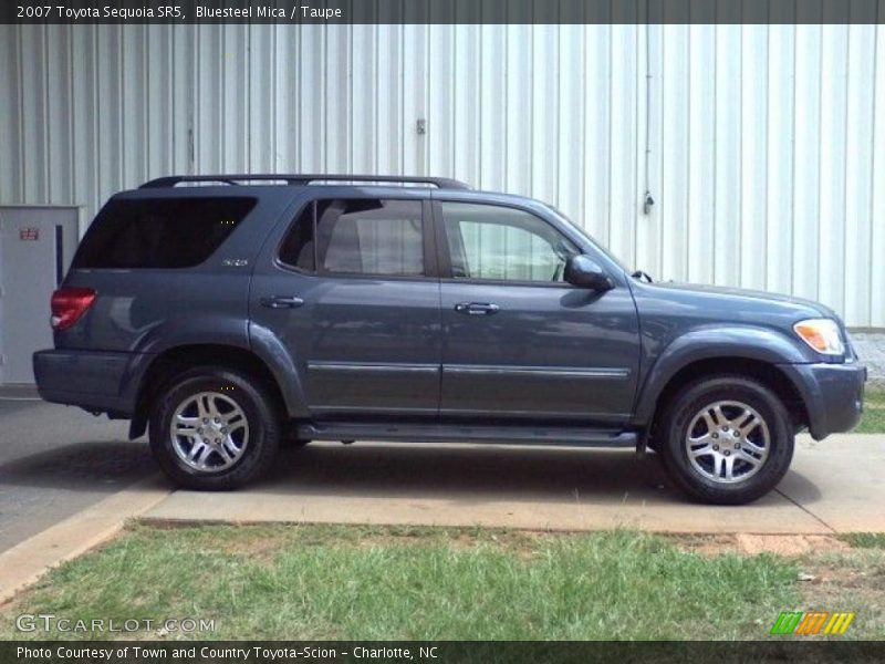 Bluesteel Mica / Taupe 2007 Toyota Sequoia SR5