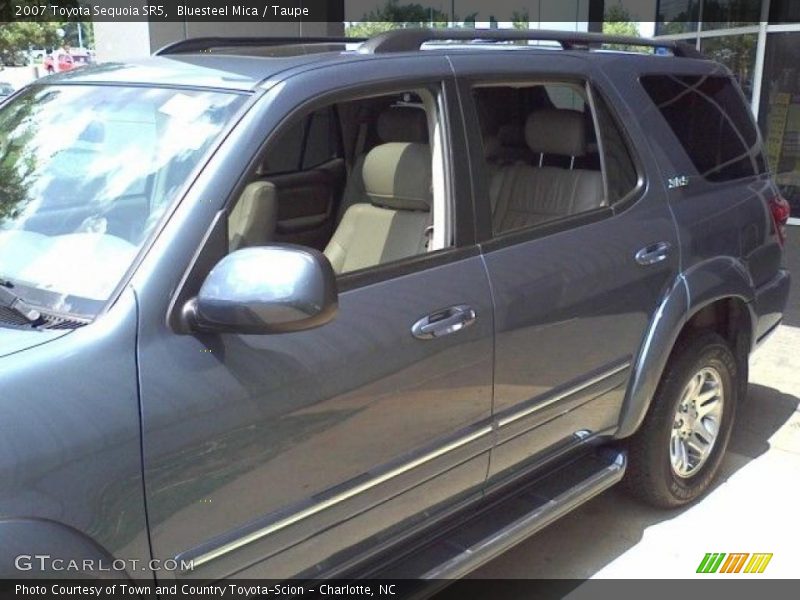 Bluesteel Mica / Taupe 2007 Toyota Sequoia SR5