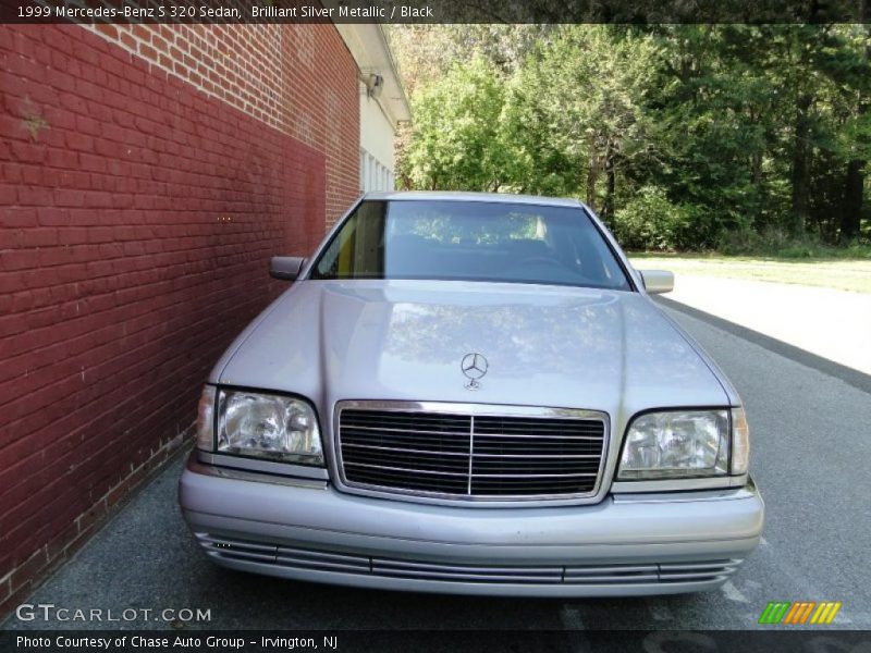 Brilliant Silver Metallic / Black 1999 Mercedes-Benz S 320 Sedan