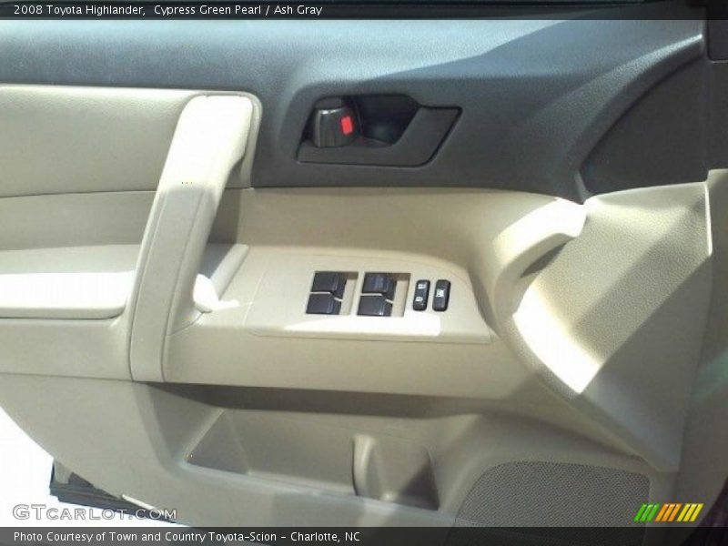 Cypress Green Pearl / Ash Gray 2008 Toyota Highlander