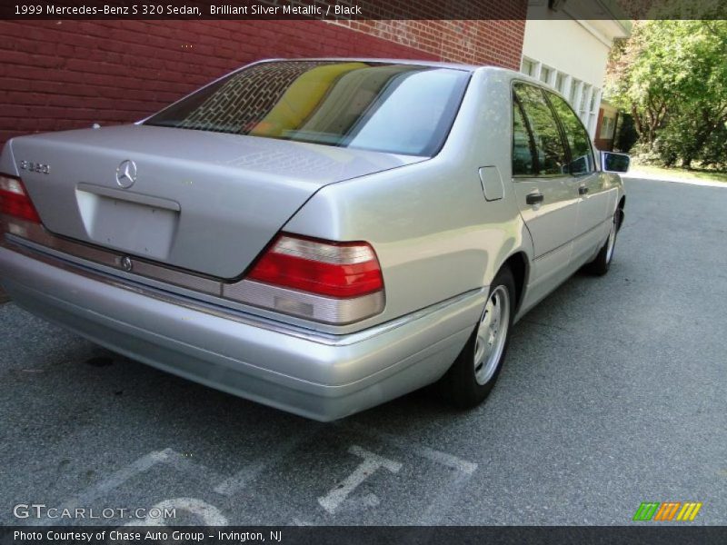 Brilliant Silver Metallic / Black 1999 Mercedes-Benz S 320 Sedan