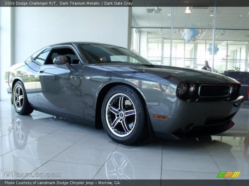 Dark Titanium Metallic / Dark Slate Gray 2009 Dodge Challenger R/T