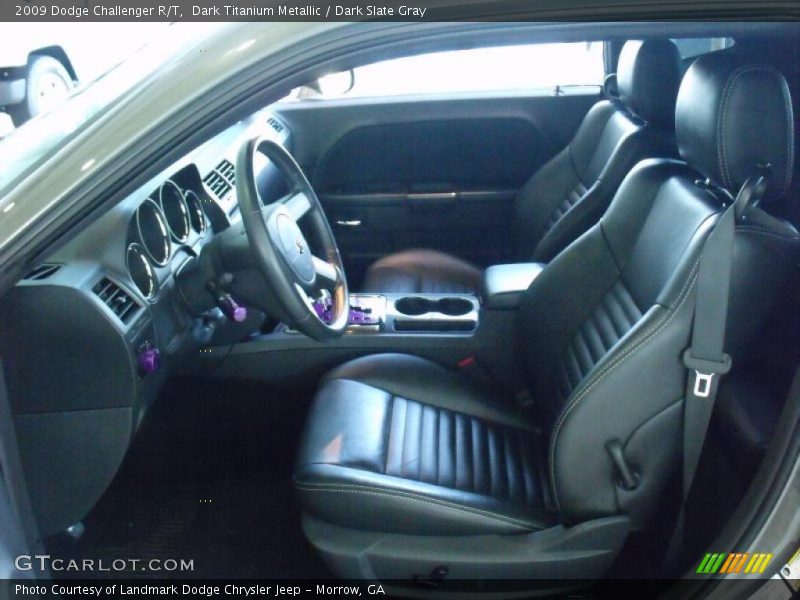 Dark Titanium Metallic / Dark Slate Gray 2009 Dodge Challenger R/T