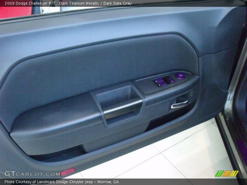 Dark Titanium Metallic / Dark Slate Gray 2009 Dodge Challenger R/T