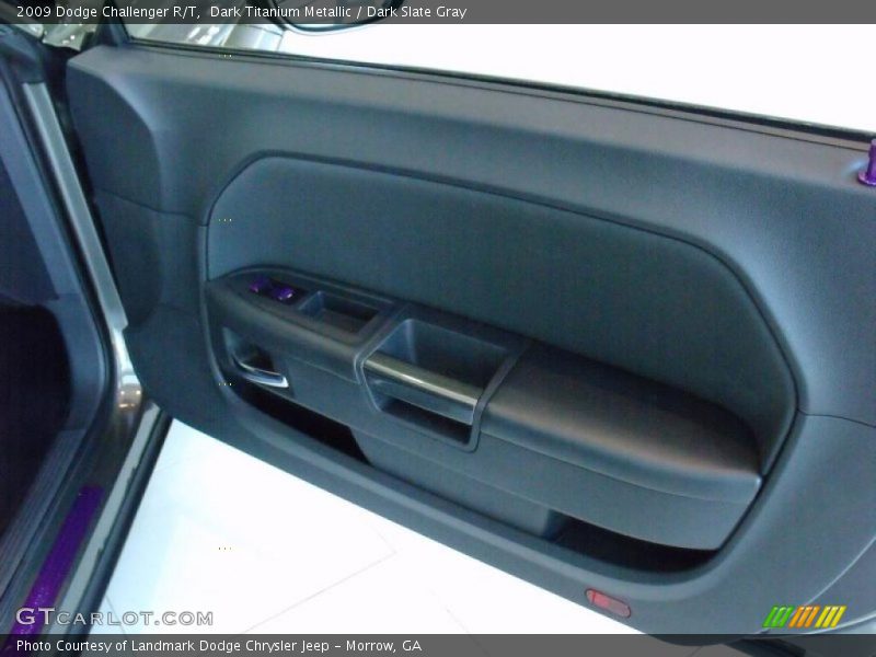 Dark Titanium Metallic / Dark Slate Gray 2009 Dodge Challenger R/T
