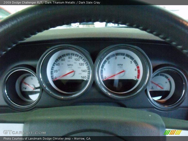 Dark Titanium Metallic / Dark Slate Gray 2009 Dodge Challenger R/T