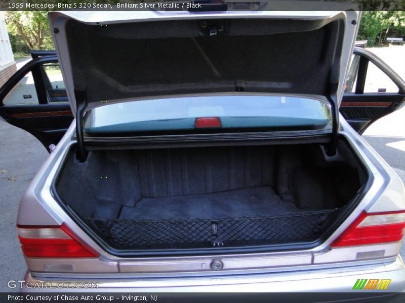 Brilliant Silver Metallic / Black 1999 Mercedes-Benz S 320 Sedan