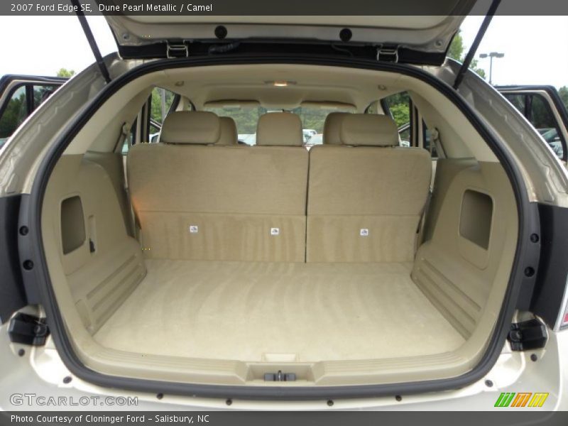 Dune Pearl Metallic / Camel 2007 Ford Edge SE