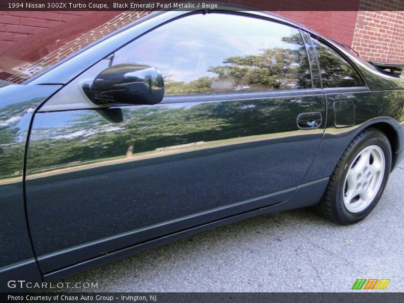 Black Emerald Pearl Metallic / Beige 1994 Nissan 300ZX Turbo Coupe