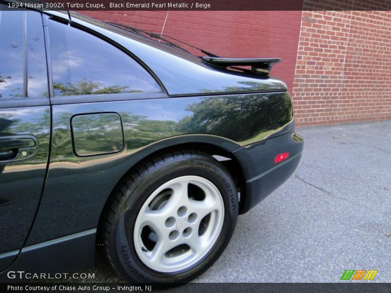 Black Emerald Pearl Metallic / Beige 1994 Nissan 300ZX Turbo Coupe