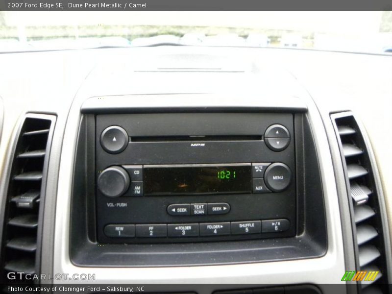 Dune Pearl Metallic / Camel 2007 Ford Edge SE