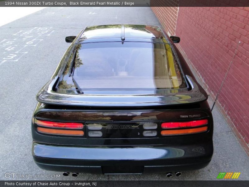 Black Emerald Pearl Metallic / Beige 1994 Nissan 300ZX Turbo Coupe