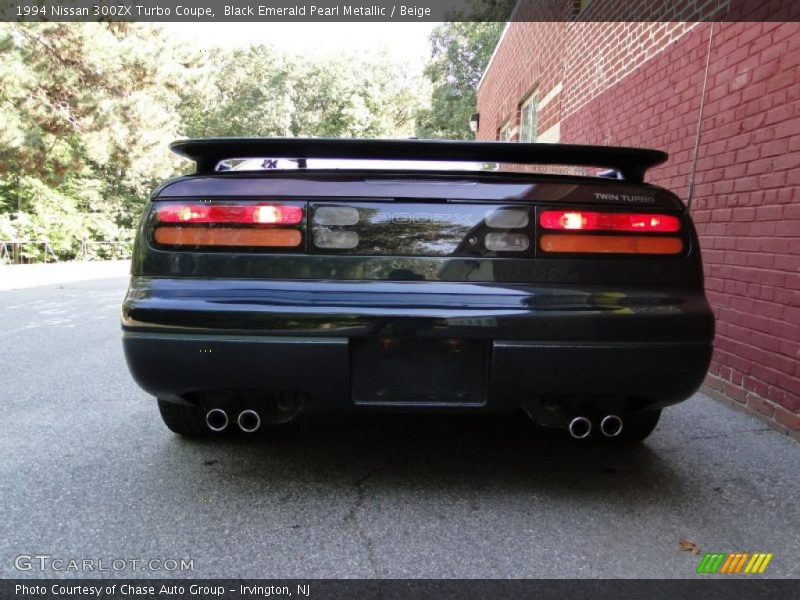 Black Emerald Pearl Metallic / Beige 1994 Nissan 300ZX Turbo Coupe