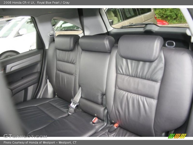 Royal Blue Pearl / Gray 2008 Honda CR-V LX