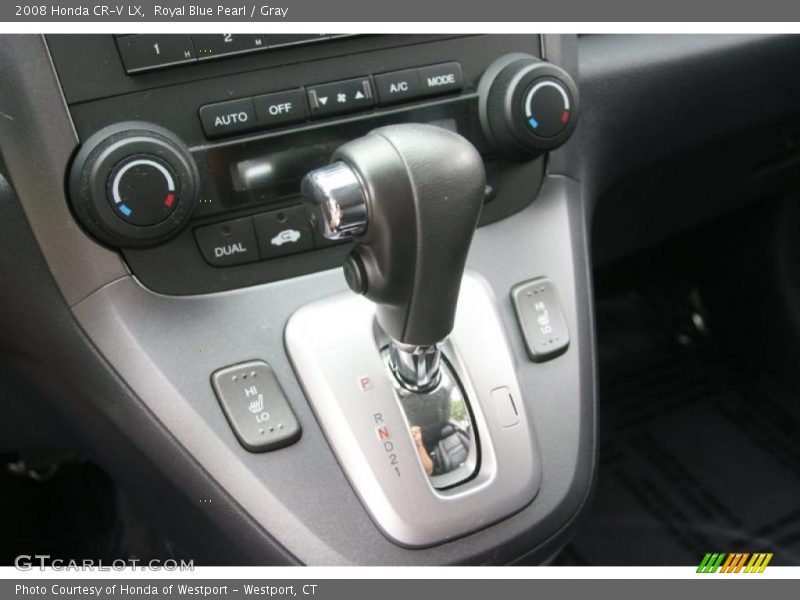 Royal Blue Pearl / Gray 2008 Honda CR-V LX