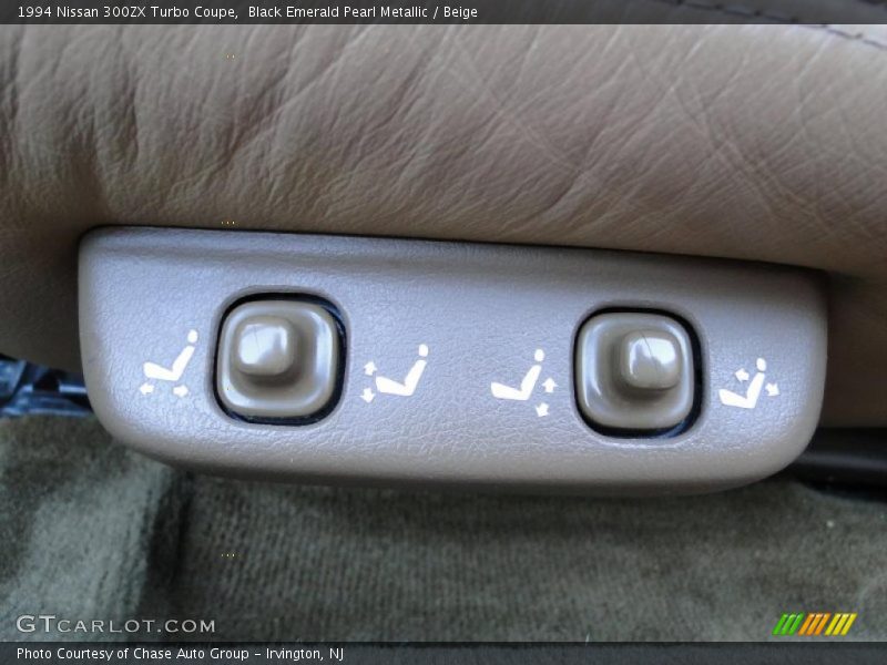 Black Emerald Pearl Metallic / Beige 1994 Nissan 300ZX Turbo Coupe