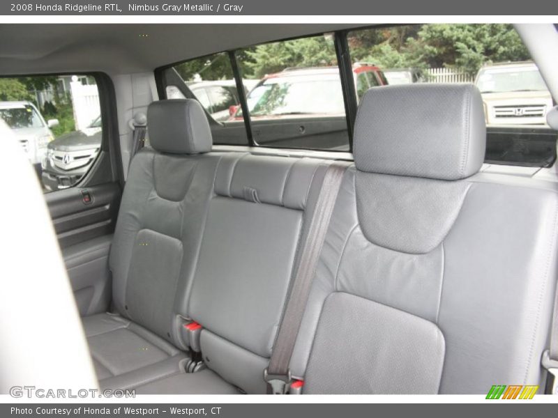 Nimbus Gray Metallic / Gray 2008 Honda Ridgeline RTL