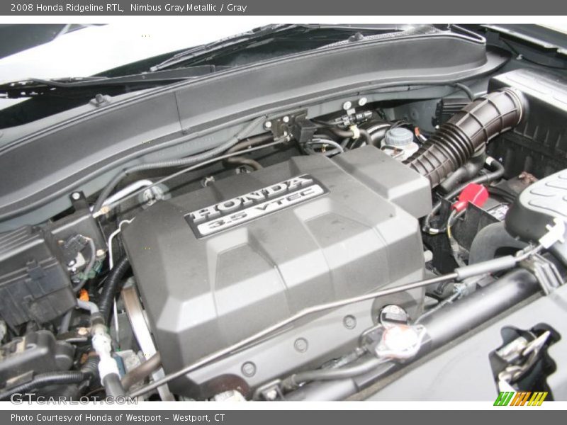 Nimbus Gray Metallic / Gray 2008 Honda Ridgeline RTL