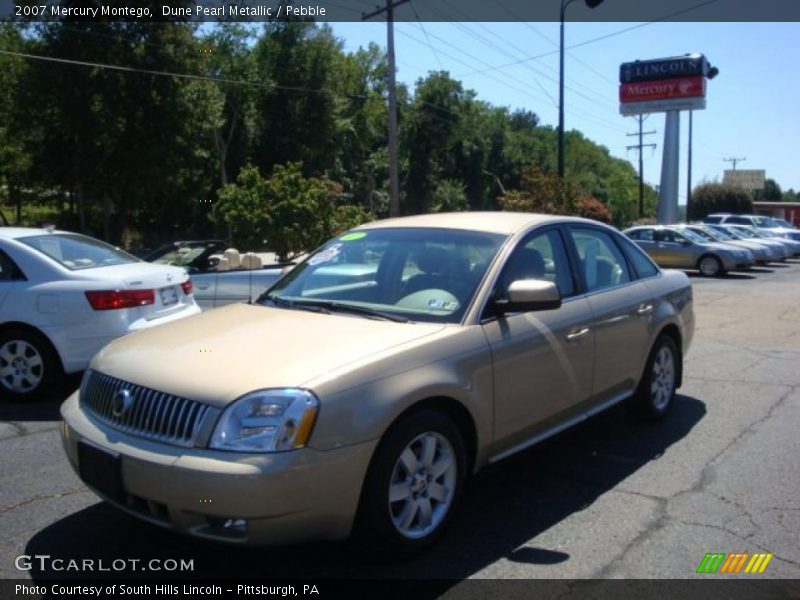 Dune Pearl Metallic / Pebble 2007 Mercury Montego