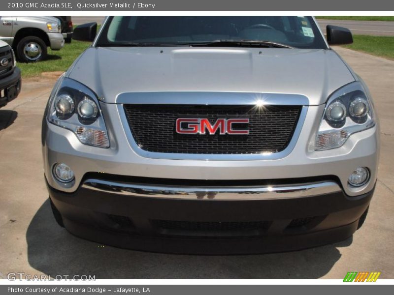 Quicksilver Metallic / Ebony 2010 GMC Acadia SLE