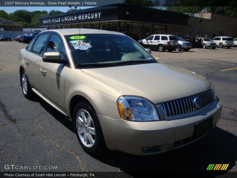 Dune Pearl Metallic / Pebble 2007 Mercury Montego