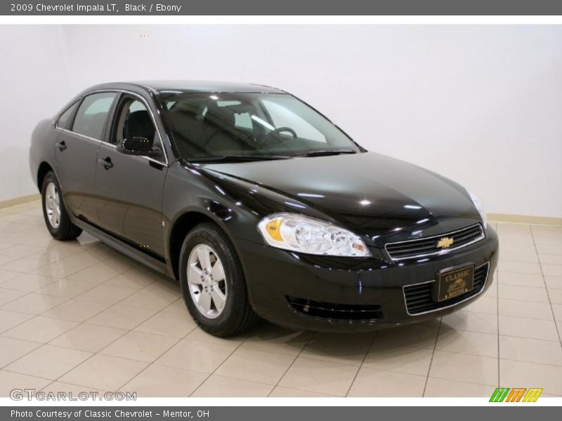 Black / Ebony 2009 Chevrolet Impala LT