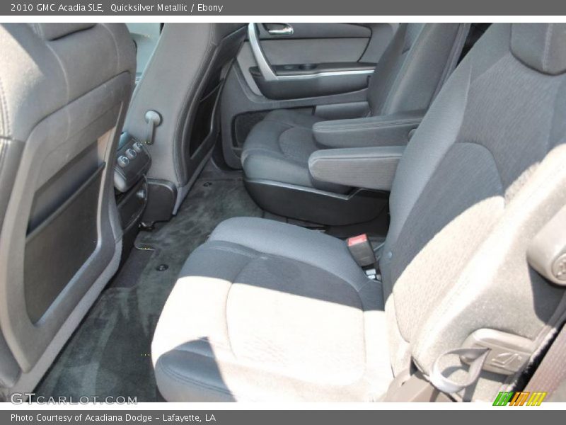 Quicksilver Metallic / Ebony 2010 GMC Acadia SLE