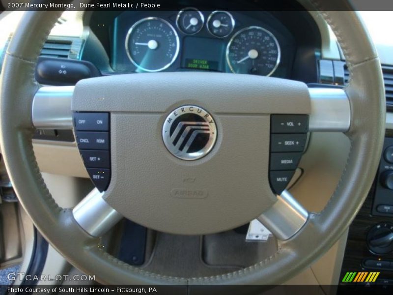Dune Pearl Metallic / Pebble 2007 Mercury Montego