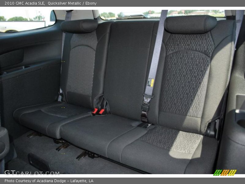 Quicksilver Metallic / Ebony 2010 GMC Acadia SLE