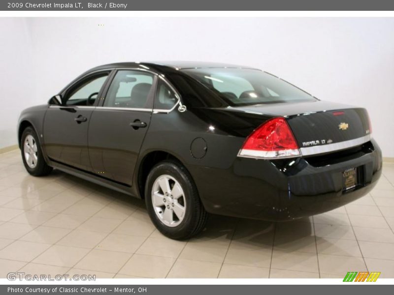 Black / Ebony 2009 Chevrolet Impala LT