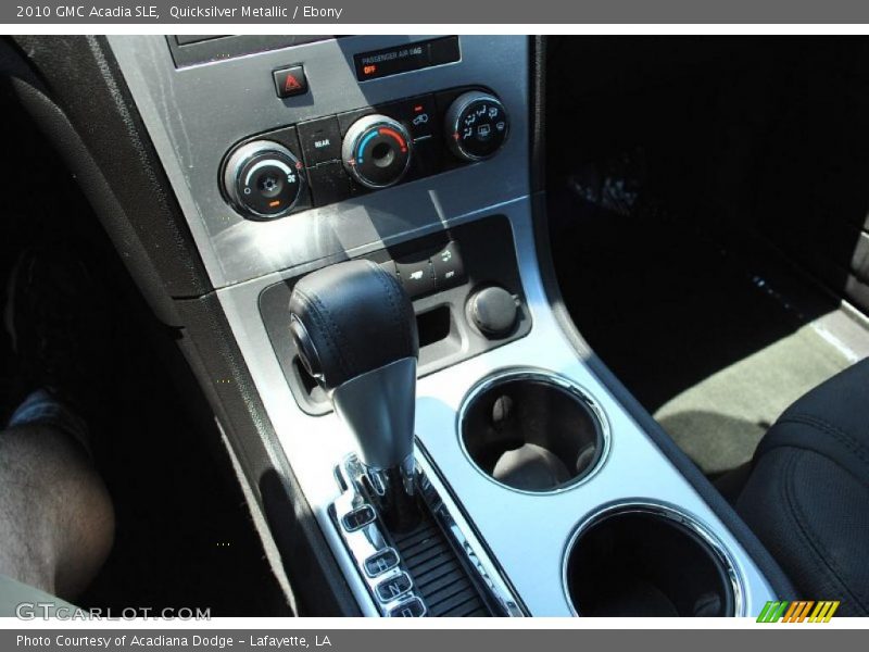 Quicksilver Metallic / Ebony 2010 GMC Acadia SLE