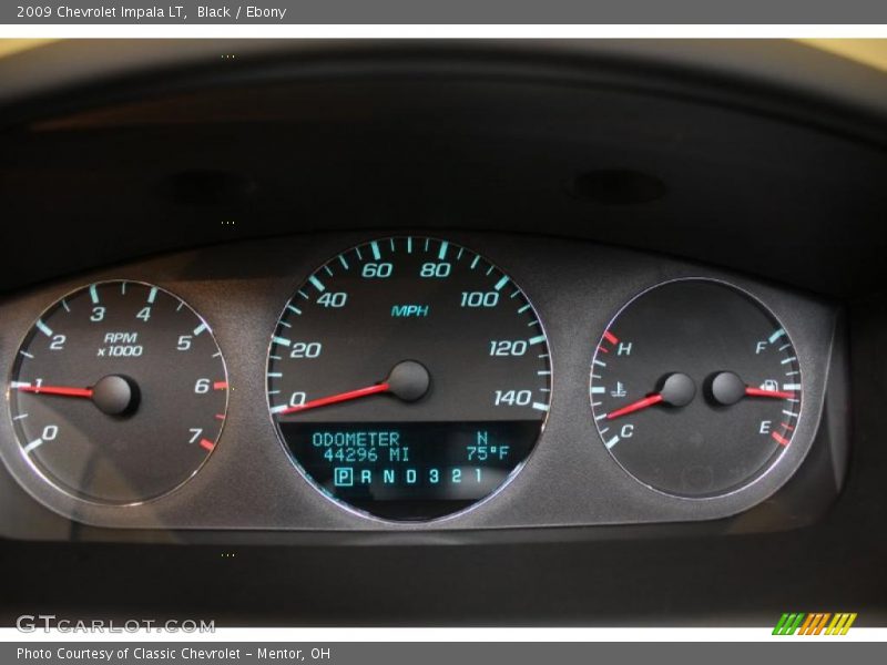 Black / Ebony 2009 Chevrolet Impala LT