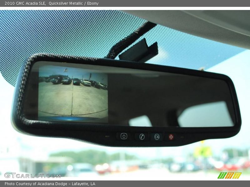 Quicksilver Metallic / Ebony 2010 GMC Acadia SLE