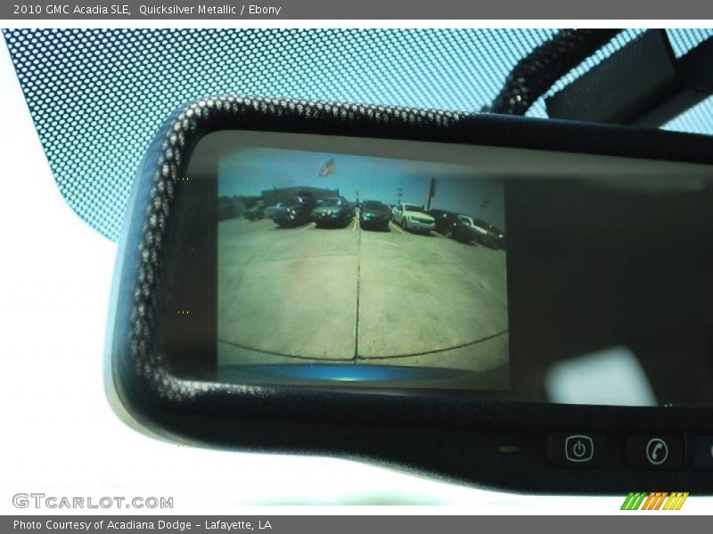 Quicksilver Metallic / Ebony 2010 GMC Acadia SLE