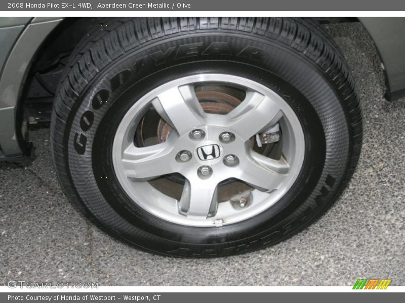 Aberdeen Green Metallic / Olive 2008 Honda Pilot EX-L 4WD