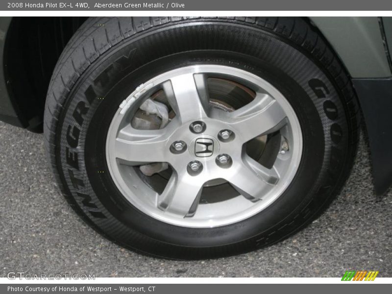 Aberdeen Green Metallic / Olive 2008 Honda Pilot EX-L 4WD