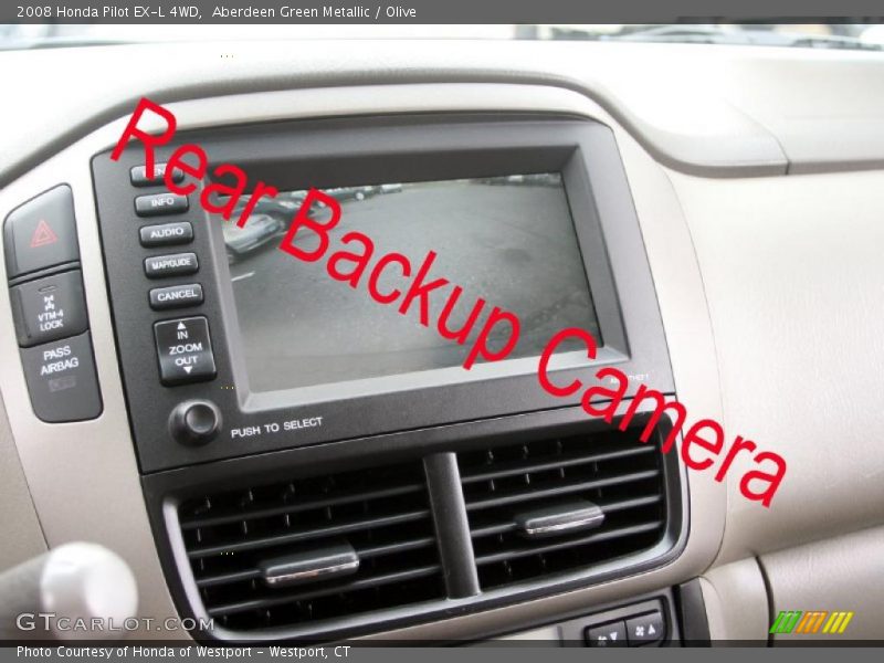 Aberdeen Green Metallic / Olive 2008 Honda Pilot EX-L 4WD