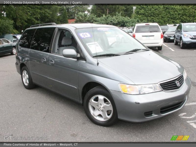 Stone Gray Metallic / Quartz 2001 Honda Odyssey EX