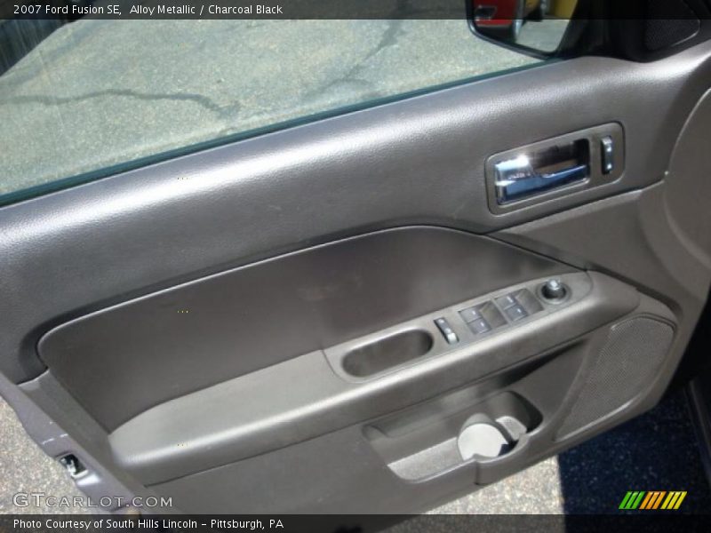 Alloy Metallic / Charcoal Black 2007 Ford Fusion SE