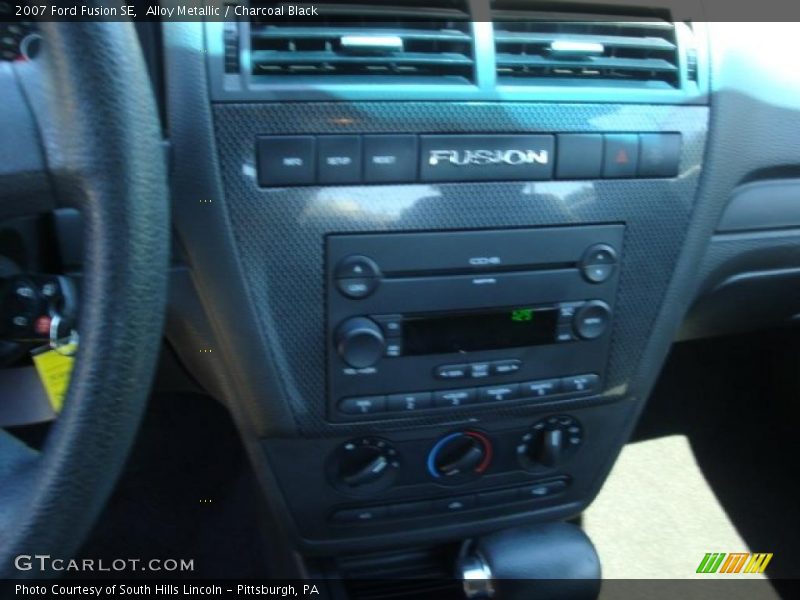 Alloy Metallic / Charcoal Black 2007 Ford Fusion SE
