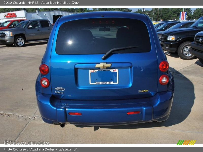 Aqua Blue Metallic / Gray 2010 Chevrolet HHR LS