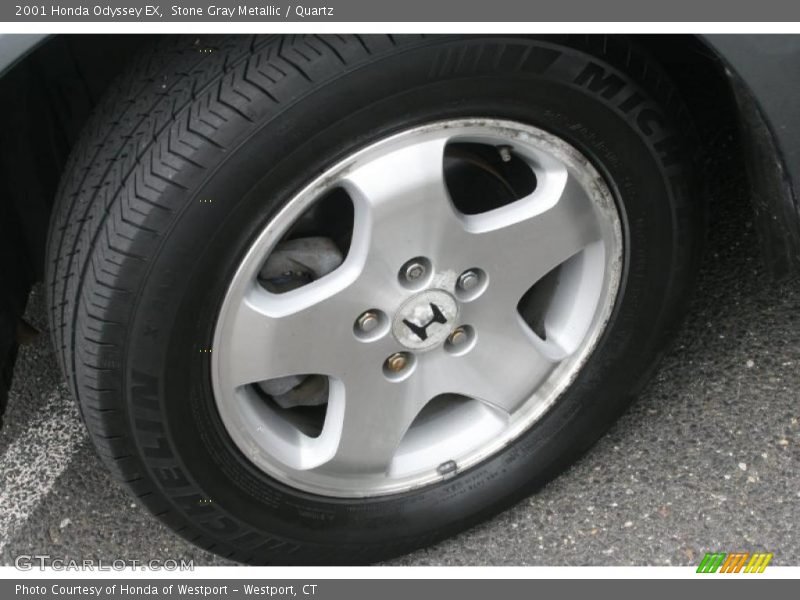 Stone Gray Metallic / Quartz 2001 Honda Odyssey EX
