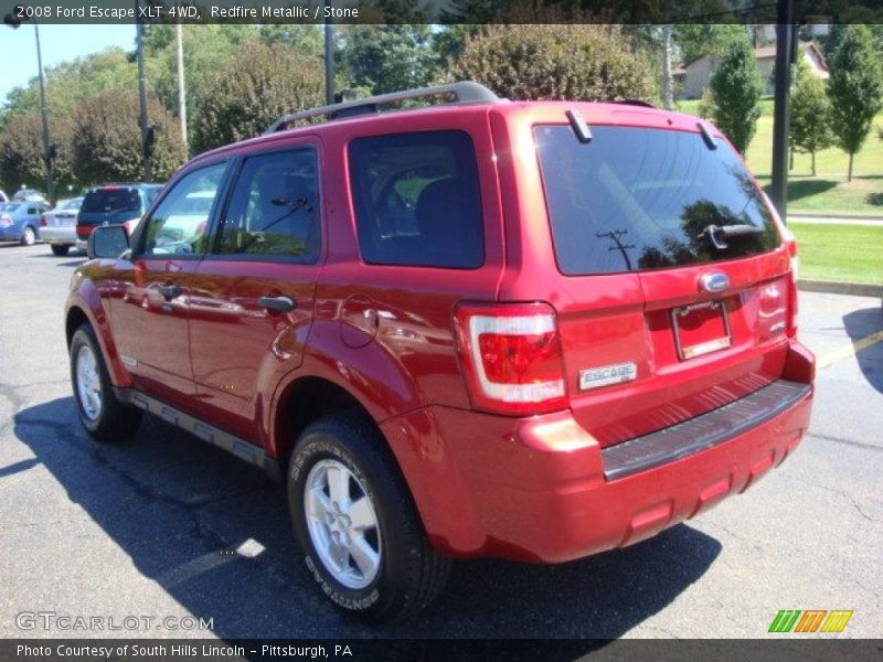 Redfire Metallic / Stone 2008 Ford Escape XLT 4WD