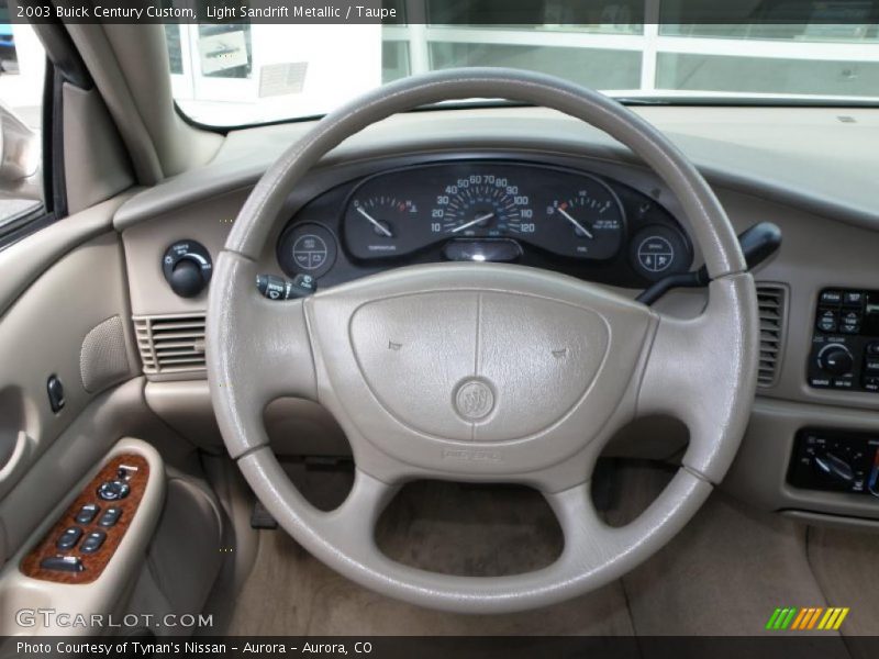 Light Sandrift Metallic / Taupe 2003 Buick Century Custom