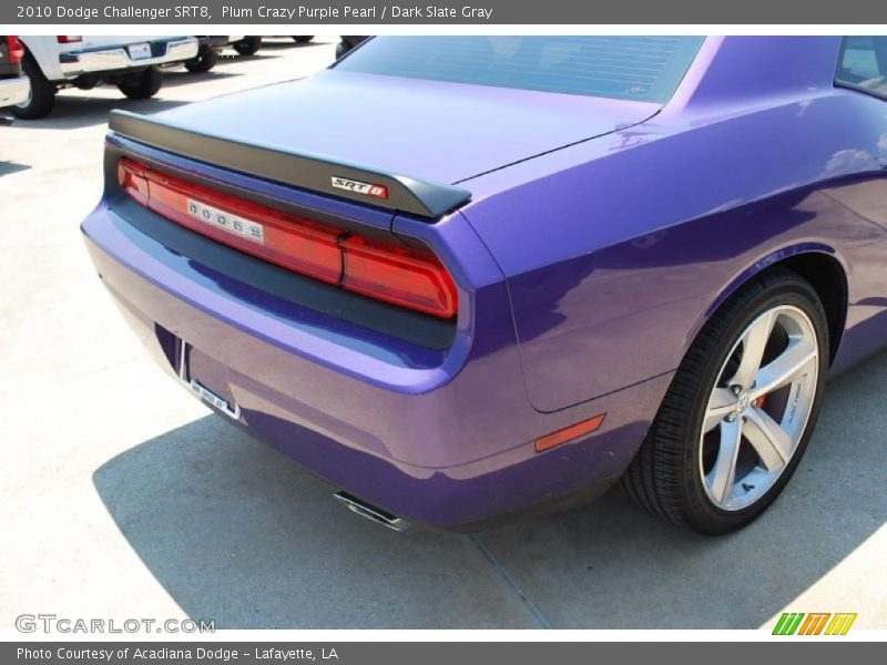 Plum Crazy Purple Pearl / Dark Slate Gray 2010 Dodge Challenger SRT8