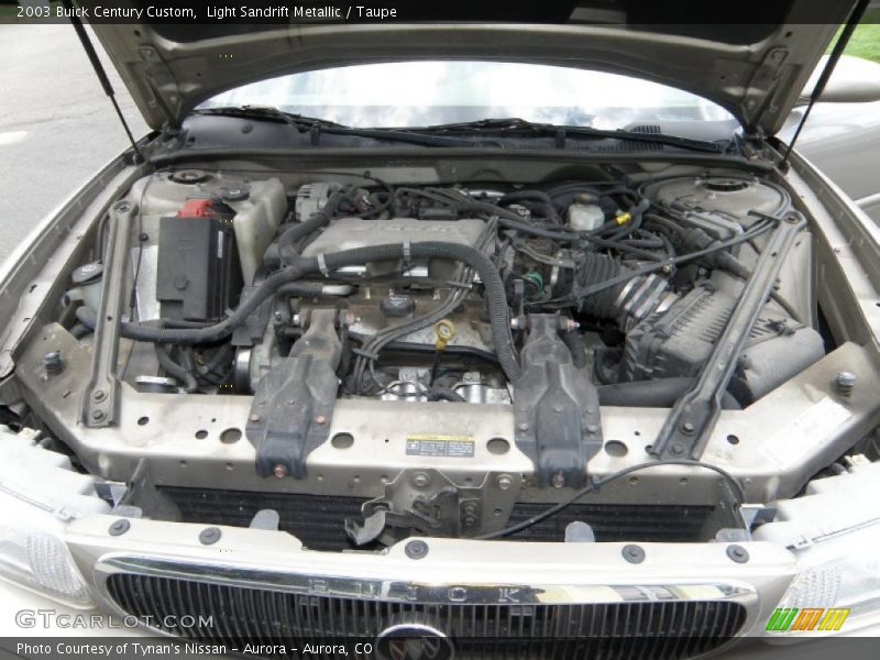 Light Sandrift Metallic / Taupe 2003 Buick Century Custom